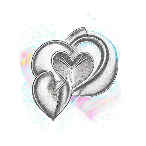 Heart Telling About Infinite Love To Mom