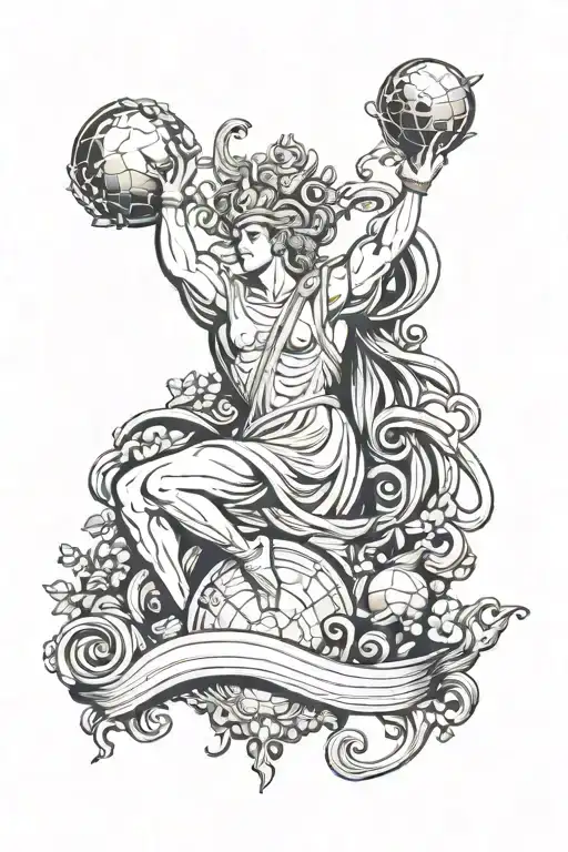 Greek Mythology And Earth Symbol