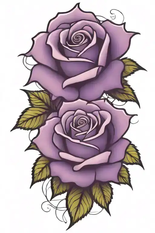 Roses Purple