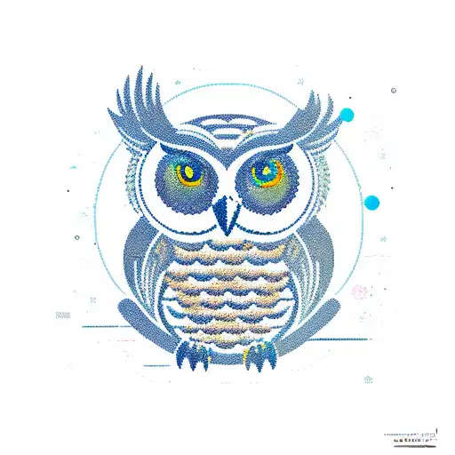 Owl With Otter Lovers