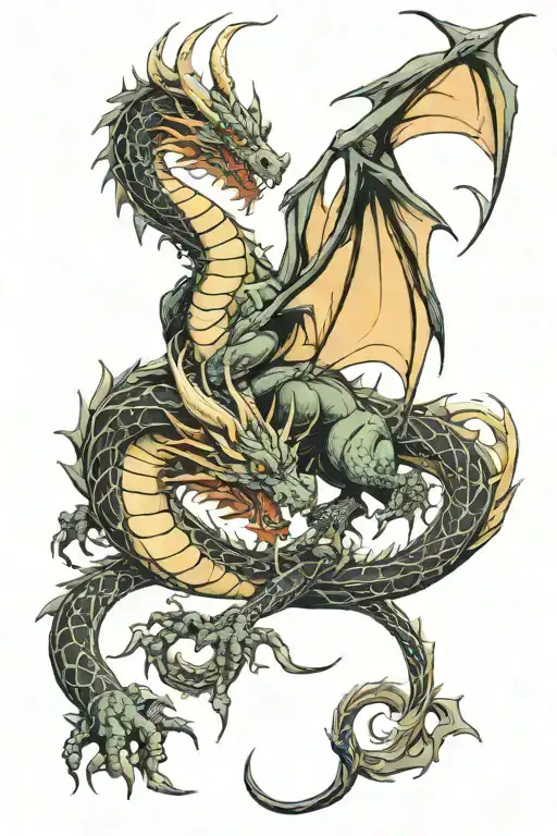 Dragon Intertwined