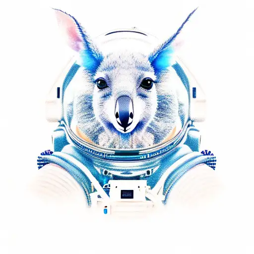 Kangeroo Astronaut