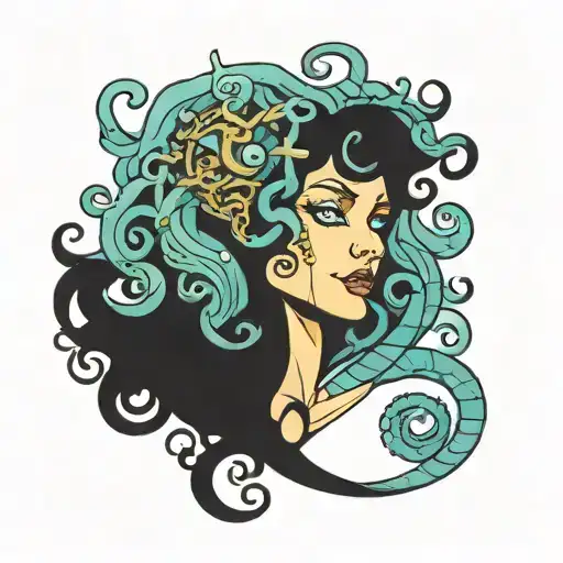 Medusa And Semi Colon