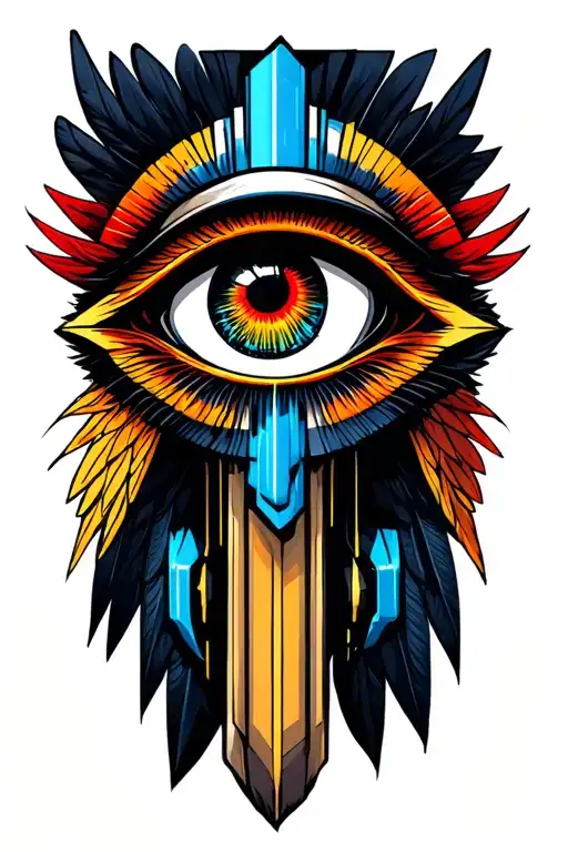 Cyberpunk Horus Eye
