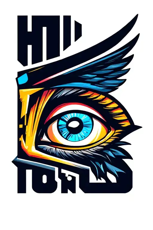 Cyberpunk Eye Of Horus