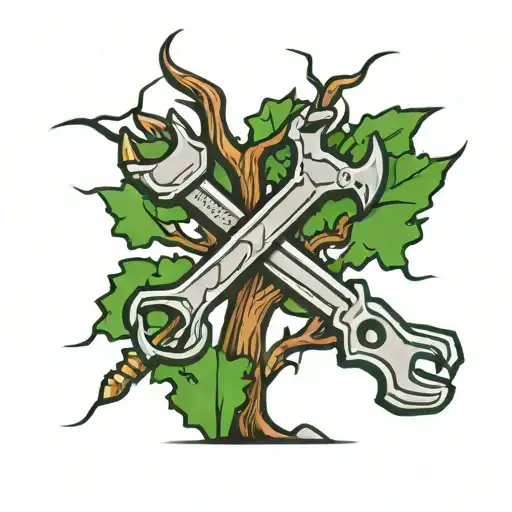 Tree With Wrenches