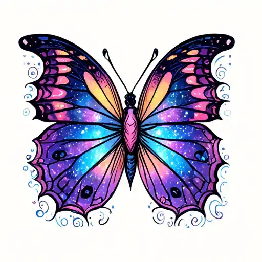 Galaxy Monarch Butterfly