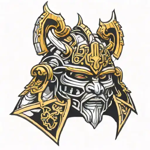 Samurai Helmet With A Modern Twist