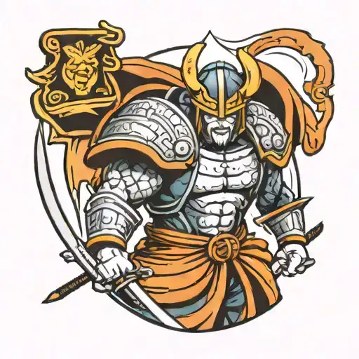 Marvel Superhero Inspired Samurai Warrior