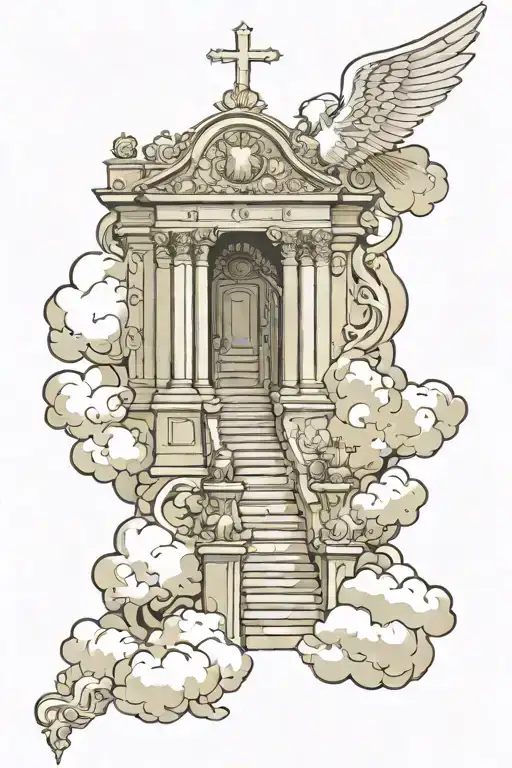 Heaven Gates And Stairs
