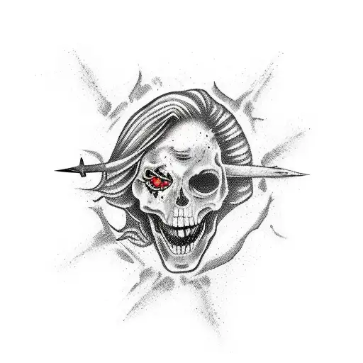 Witch Burning On Stake