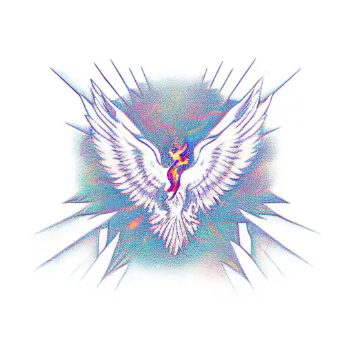 Phoenix With The Words The Boys And I Worked In It