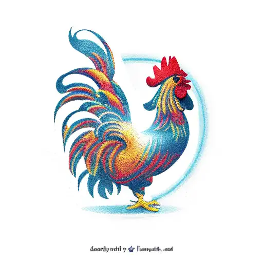 Rooster With A Rocket Booster