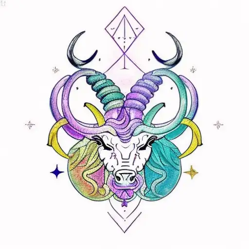 I Want A Tattoo That Combines The Zodiac Signs Taurus And Capricorn