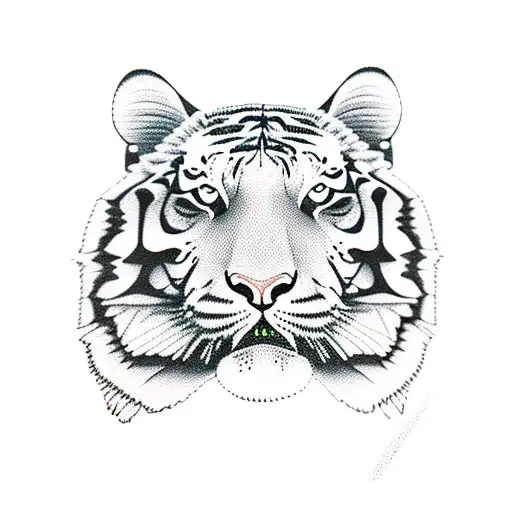 Tiger Head Cartoon