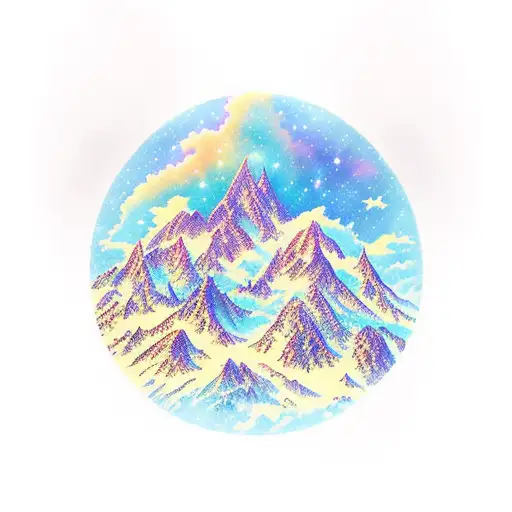 Book With Velaris Mountains Coming Out With Stars And Magic