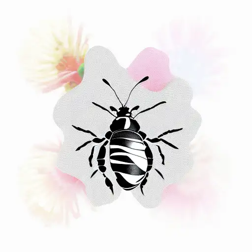 Flower Dog Bee Ladybug