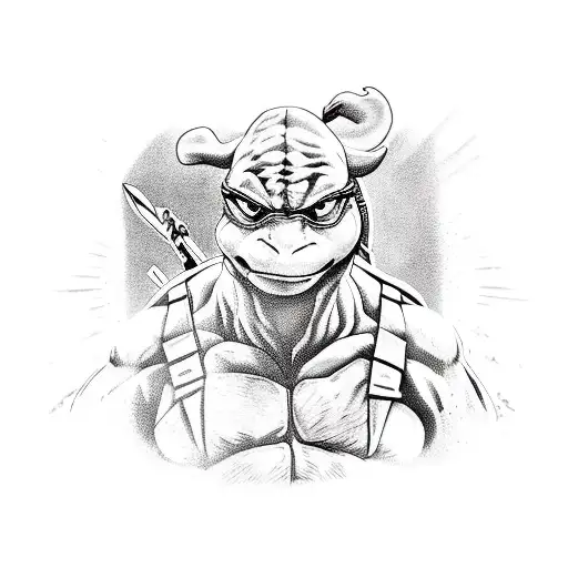 Cowabunga Phrase With Teenage Mutant Ninja Turtle Weapons