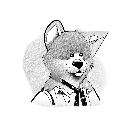 Gay Furry Man Pin Up