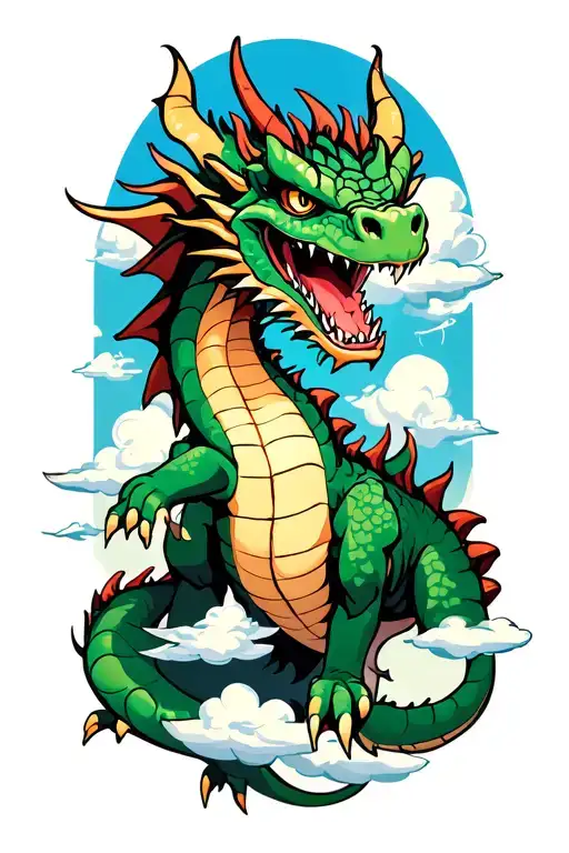 Dragon In The Clouds