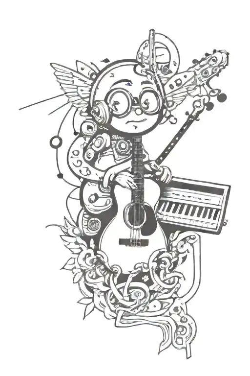 Incorporate Elements From Amir Tataloo's Music Into A Tattoo Design