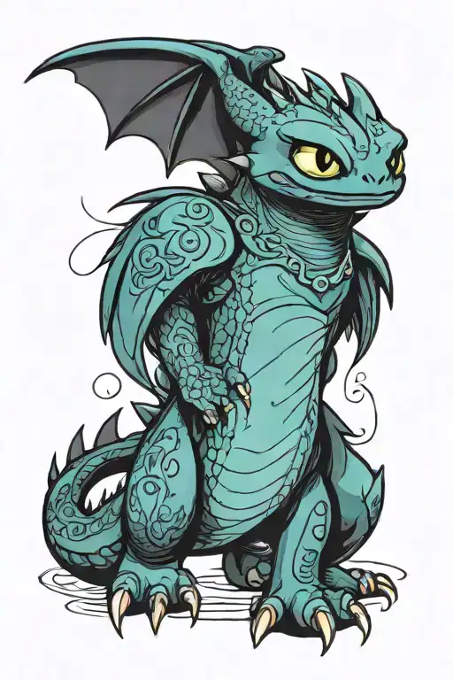 Toothless From How To Train Your Dragon