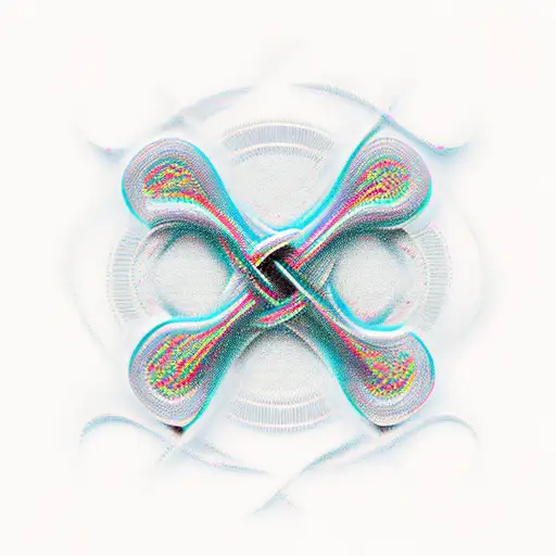 Autism With Infinity Symbol And 3D Effect