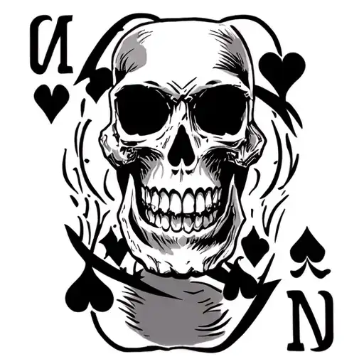Skull Playing Cards
