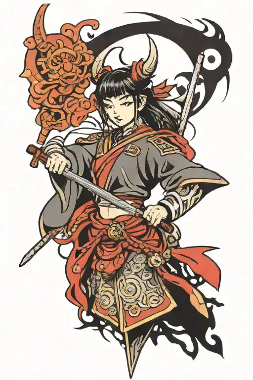 Inadequate Samurai Girl
