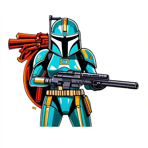 Star Wars Sexy Mandalorian Star Wars