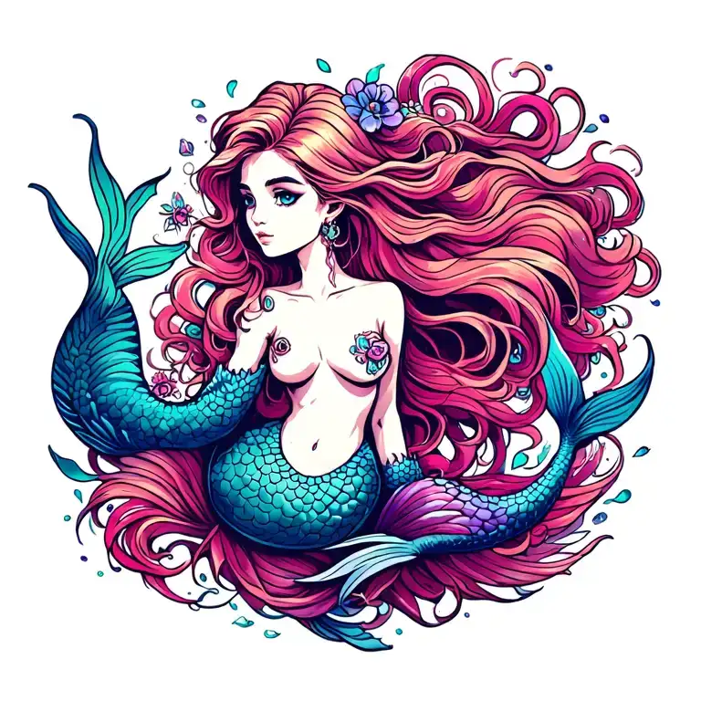 Mermaid Cartoon