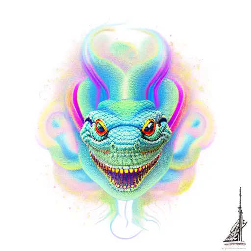 Neo Tradditional Folie Snake