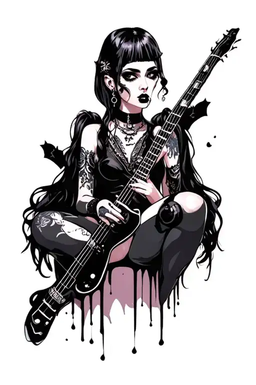 Goth Very Sexy Girl