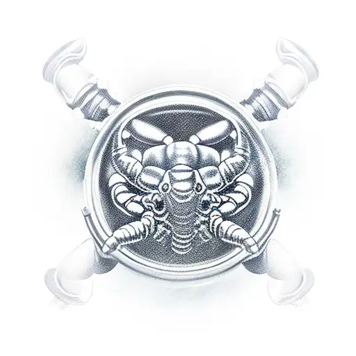 The Car Piston On Which The Scorpion Sits