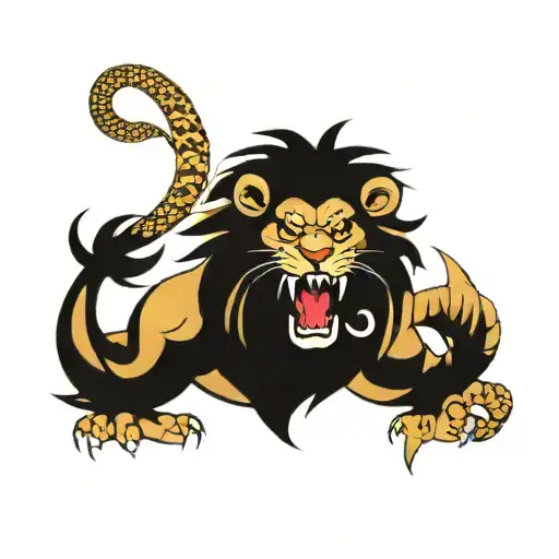 Snake Lion