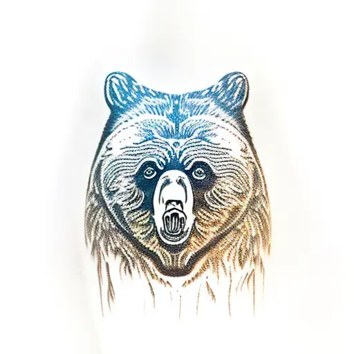 Syrian Brown Bear Knee