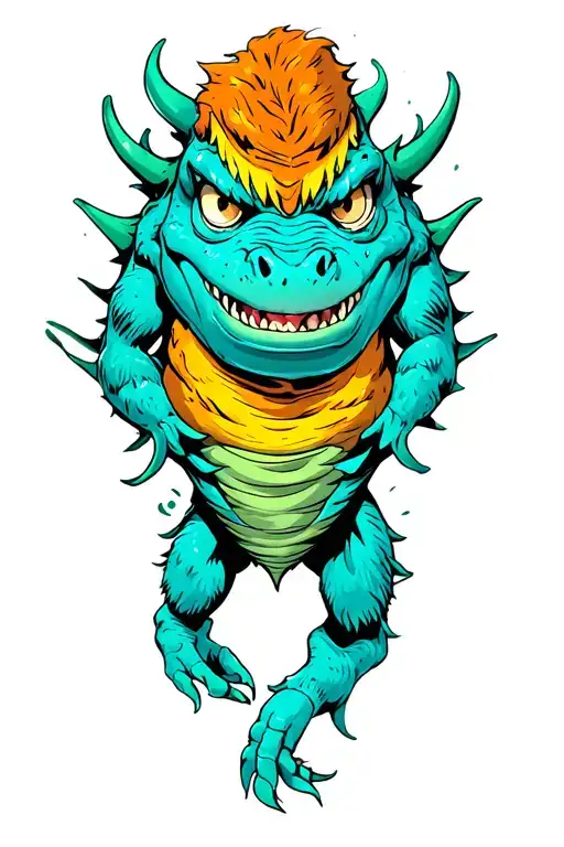 Sea Monsters Inc Aggression Mike Cowers