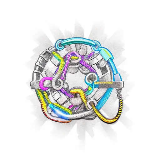 2D Chain Which Broken In Middle