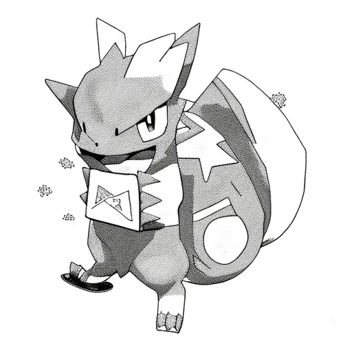 Pokemon Haunter Riding Skateboard