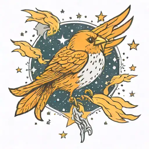 The Bird Flies To The Stars