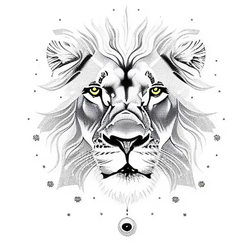 Lion Lookin At You Holding The Universe In His Hand