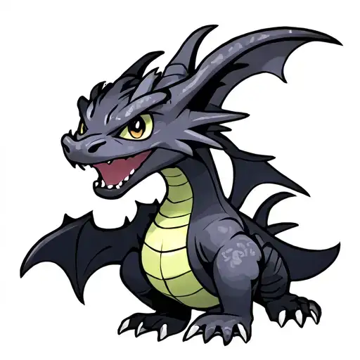 Toothless Dragon