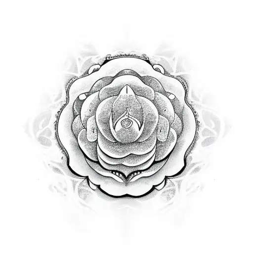 Symbolic Representation Of The Tudor Rose