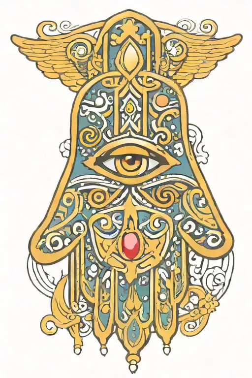 Amazing Hamsa Symbol