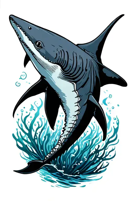 Manta Ray And Whale Shark