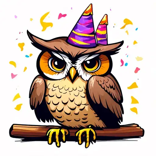 Birthday And Owl