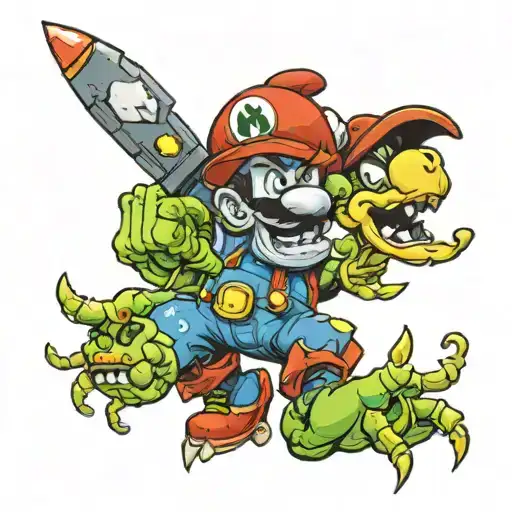 Mutant Nija Are Super Marios Friend