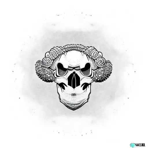 Skull Sheep