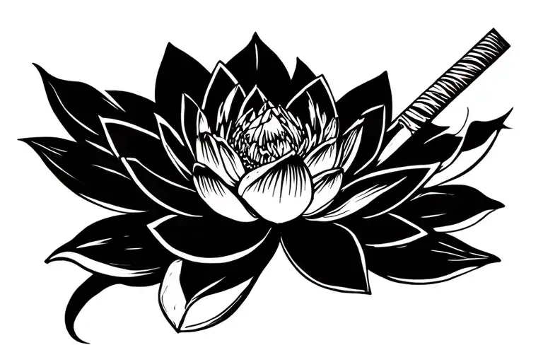 Sword Lotus Flower