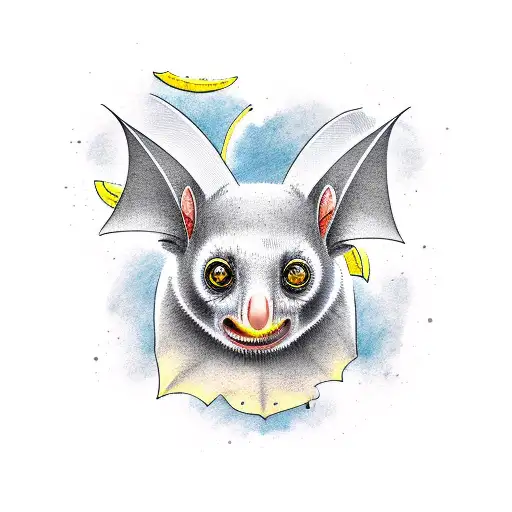 Lemon Fruit Bat